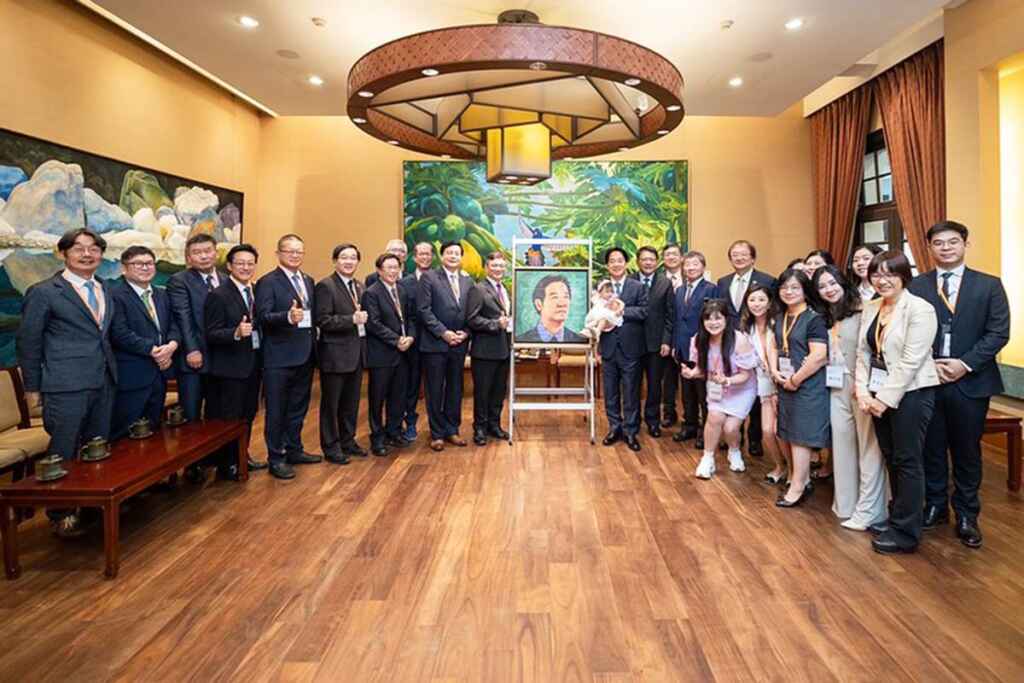▲賴清德總統接見牙醫界肯定貢獻,盼共同打造「健康臺灣」。(總統府提供)