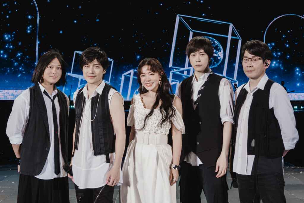 ▲丁噹首次擔任五月天演唱會嘉賓。(相信音樂提供)