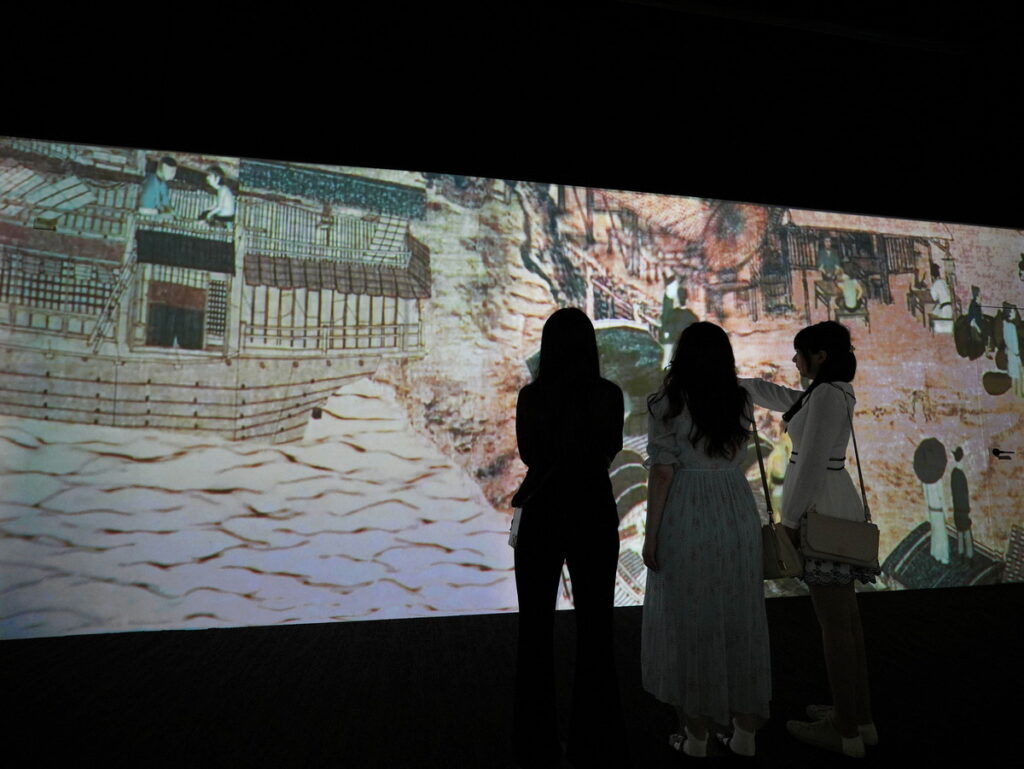 即日起至9月30日,在「嘉」就能參觀《會動的清明上河圖》
