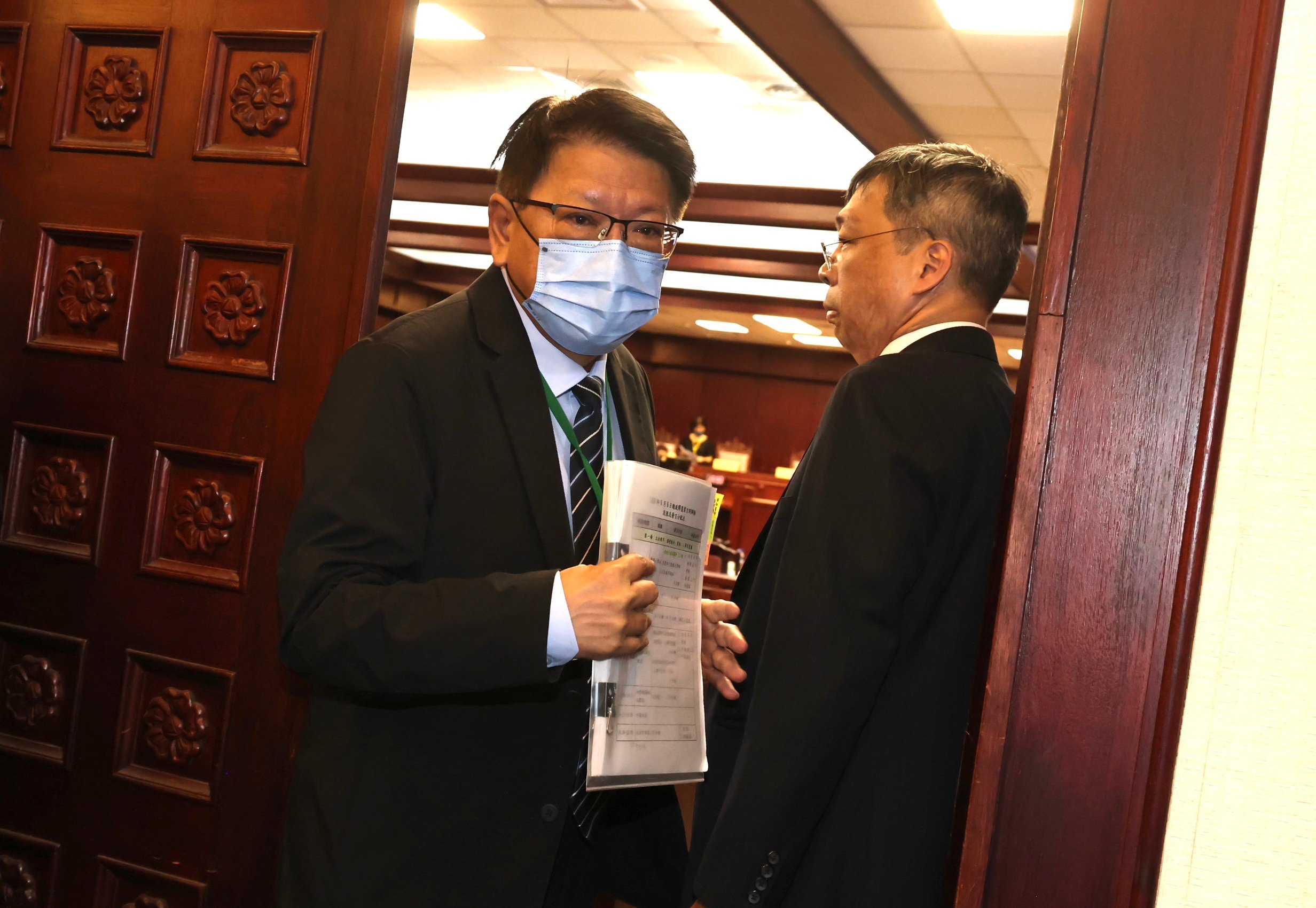 潘孟安強調,總統身為憲政守護者,對國家負責、維護人民權利,是他責無旁貸的使命。林啟弘攝