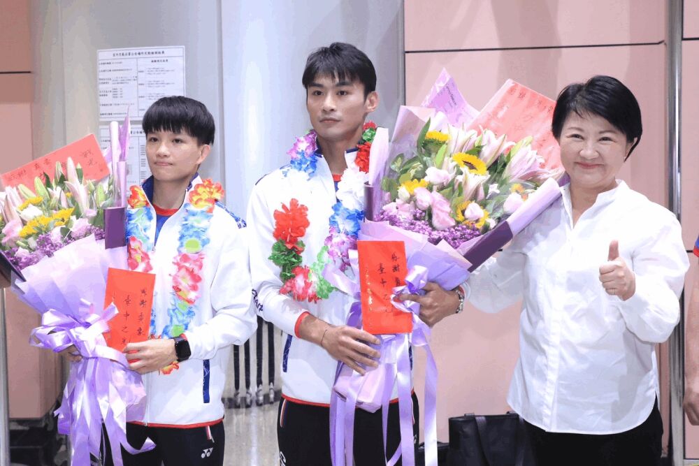 盧秀燕親自接機返國柔道選手 台中奧、亞運獎勵額「數十倍增」 204 照片來源:台中市政府