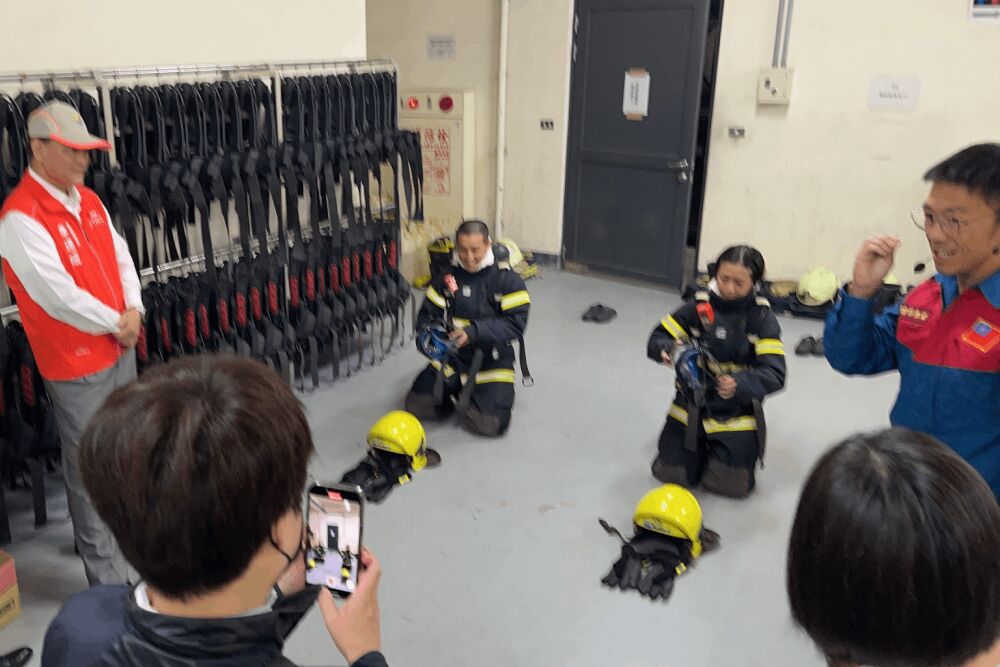 政委關心明揚大火策進作為 馬士元:降低救災風險確保人員安全 199 照片來源:消防署