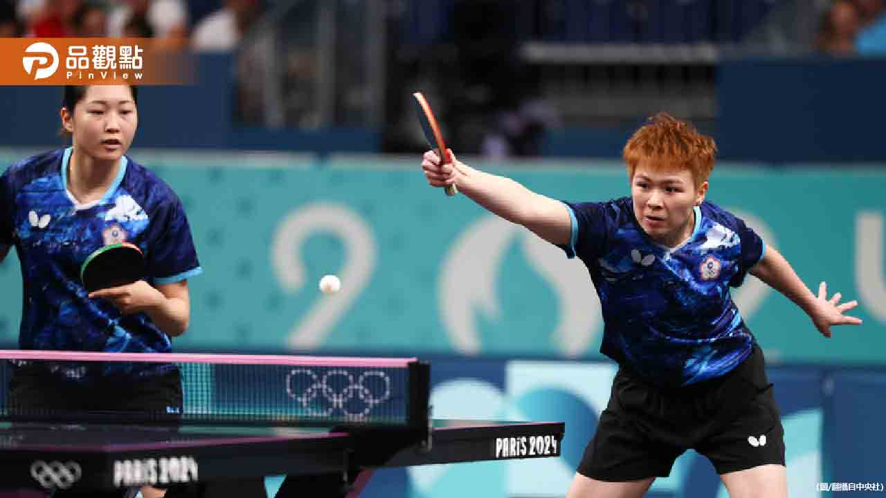 台灣桌球女團橫掃澳洲 晉級奧運8強將對決中國