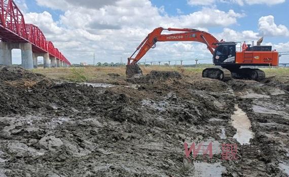 濁水溪因凱米颱風裸露面積擴大 劉建國要求水利署立即應變