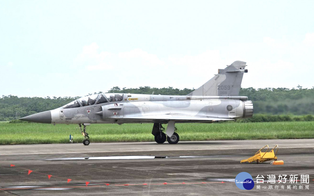 幻象2000戰機空軍嘉義基地預校／陳致愷攝影