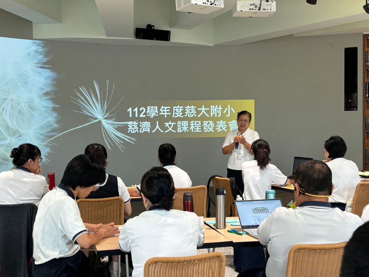 慈大附中李玲惠校長致詞