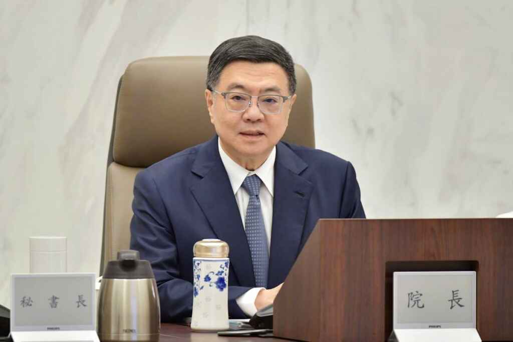 ▲行政院長卓榮泰今天於行政院會聽取內政部及法務部「打詐新四法之新作為」報告後強調,新法完成立法程序,象徵國家打擊詐騙的法制及執法工具更臻完備。 (新傳處提供)