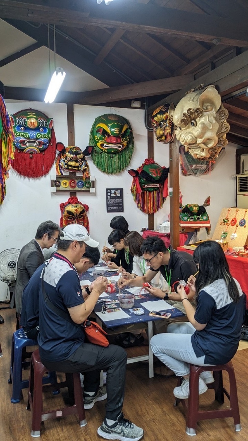 獅頭彩繪體驗