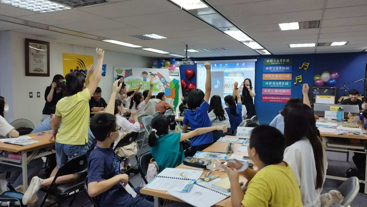 2024小小廣播夏令營　成功將菸害防制的觀念融入廣播體驗活動