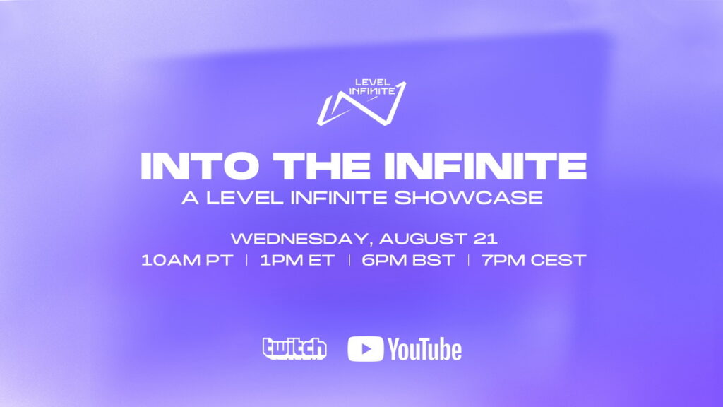 「Into the Infinite 進入無限世界」 遊戲展示主視覺