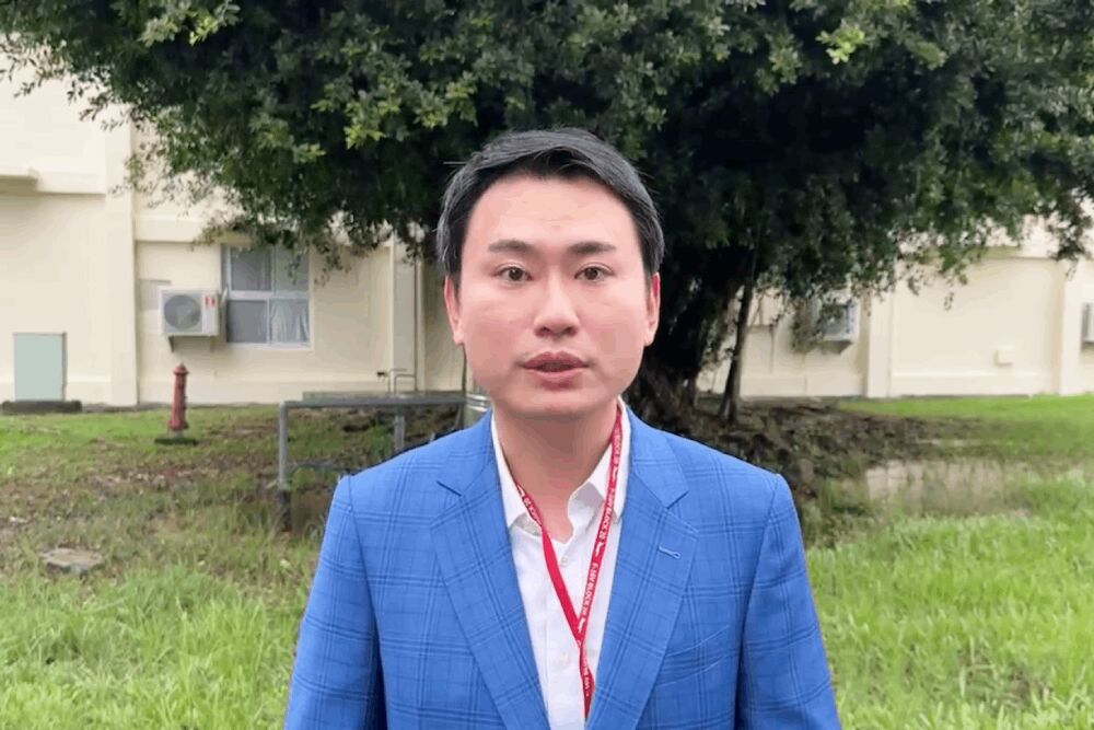 蕭旭岑籲國民黨聲援翁曉玲 陳冠廷批藍營國家定位不明 284 照片來源:陳冠廷影片截圖