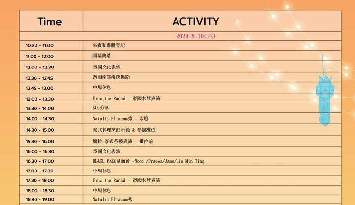 「2024驚艷泰國旅遊展」8/10-11台北車站登場 帶來超多驚喜及旅遊優惠