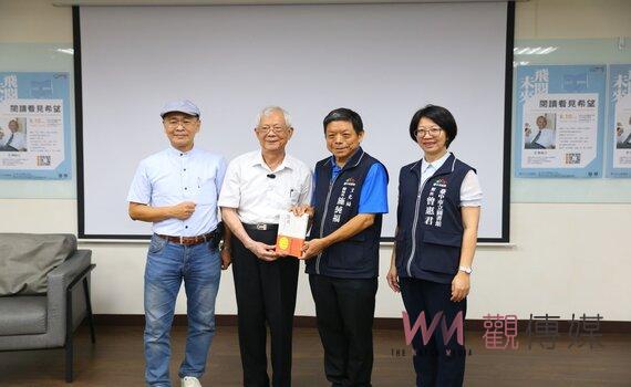 閱讀看見希望 中市圖:廖祿立分享愛的書庫溫馨開講