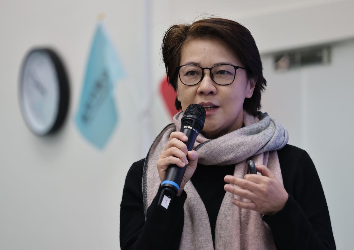 政治評論員吳靜怡點名立委黃珊珊是民眾黨政治獻金會計作帳的關鍵魔法之一。資料照片/林啟弘攝