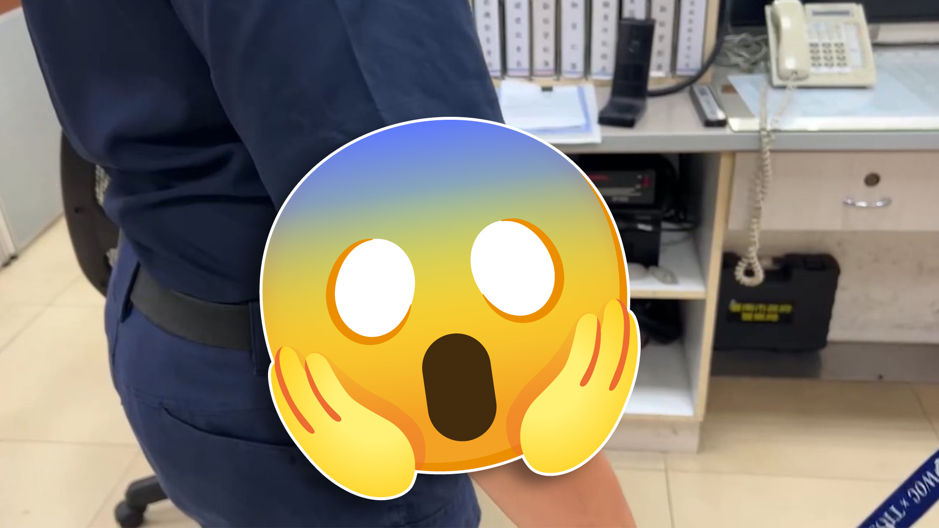▲台南駕駛拒檢撞警(圖/記者王俊勝 翻攝)