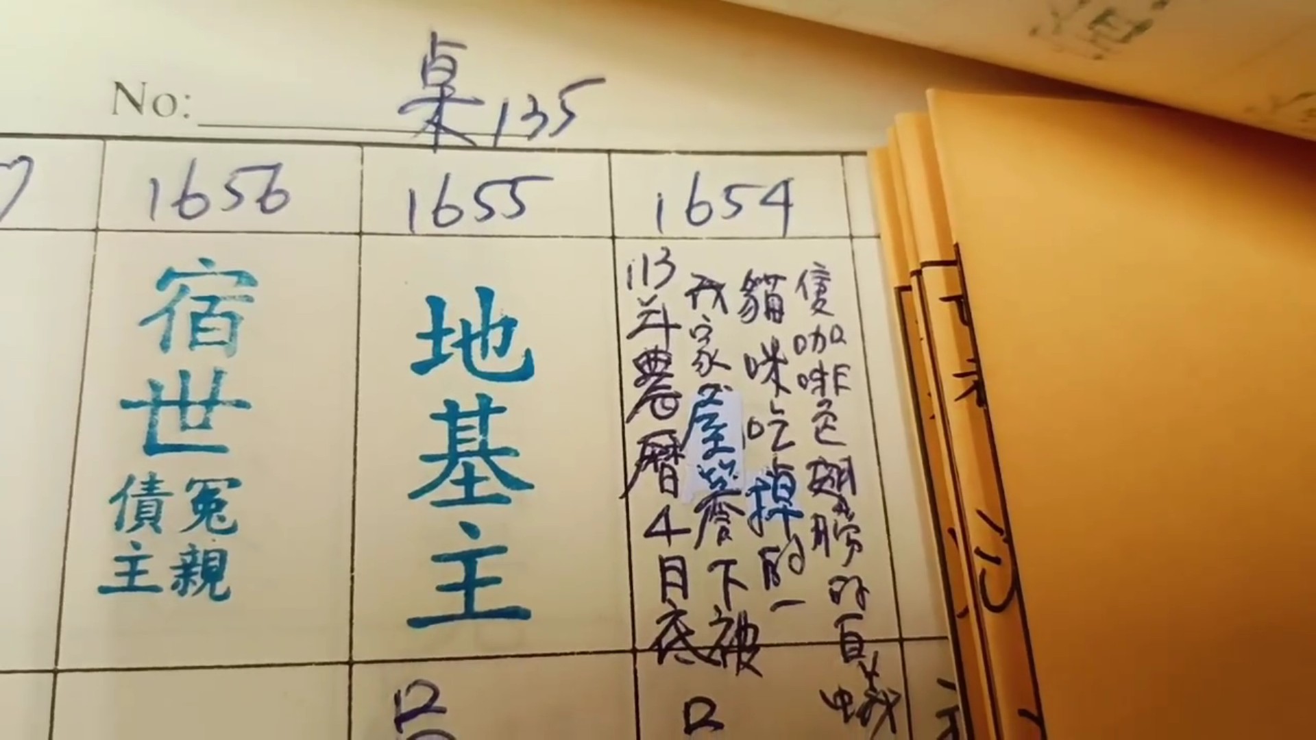 ▲清水岩寺每年在農曆7月9日至13日辦理「中元梁皇寶懺超渡消災法會」，今年已破萬人報名，民眾登記超渡的對象無奇不有。（記者張溎壕攝）