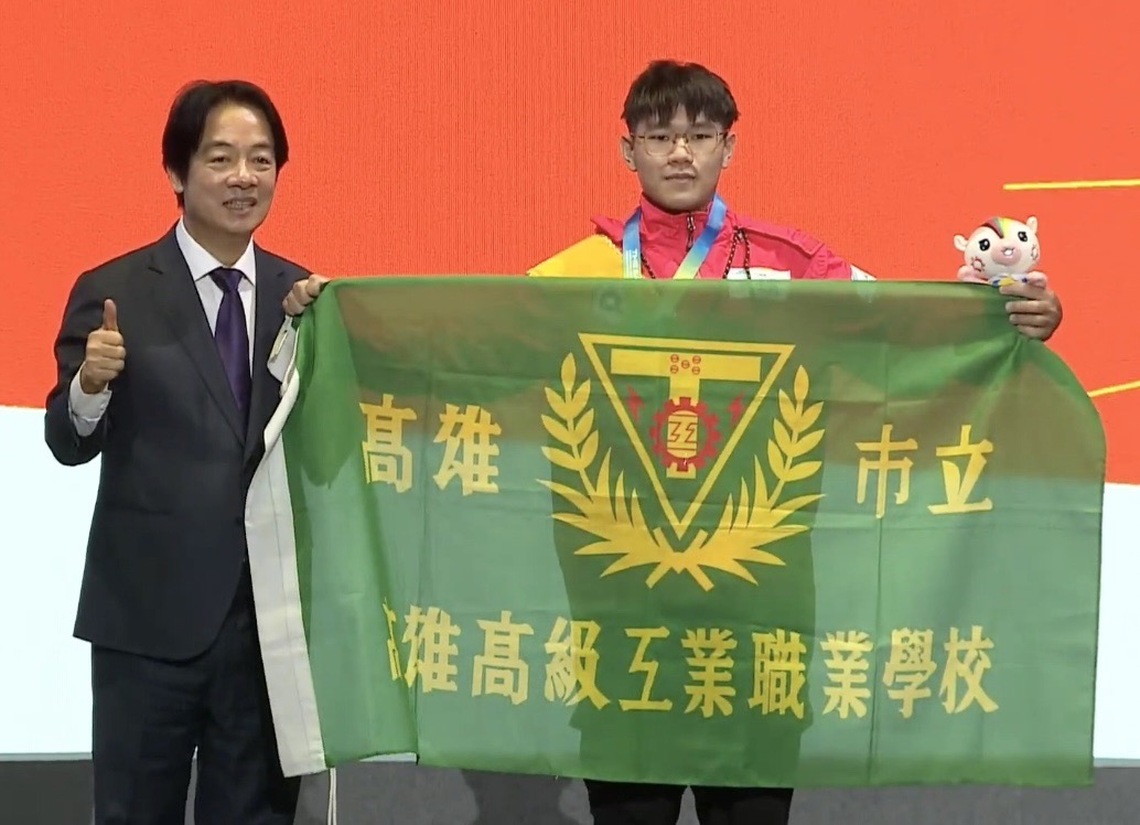 漾新聞|高雄高工3學生獲全國技能競賽金牌 邁向世界獎牌的國手之路