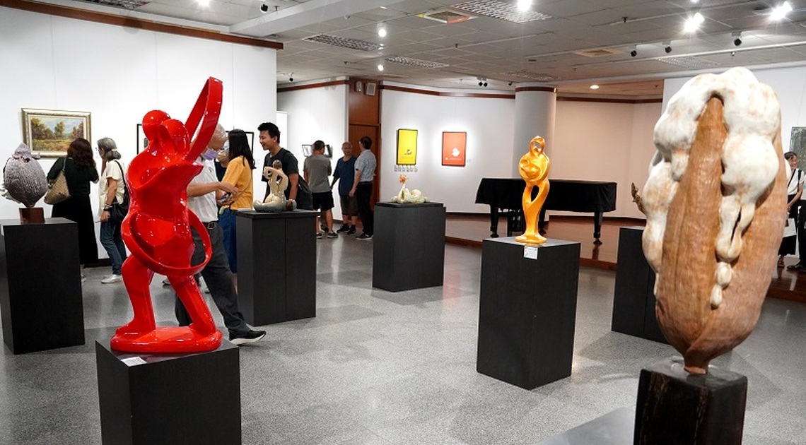 台藝大清澄聯展正修登場 閒適自在獨特創作獲好評