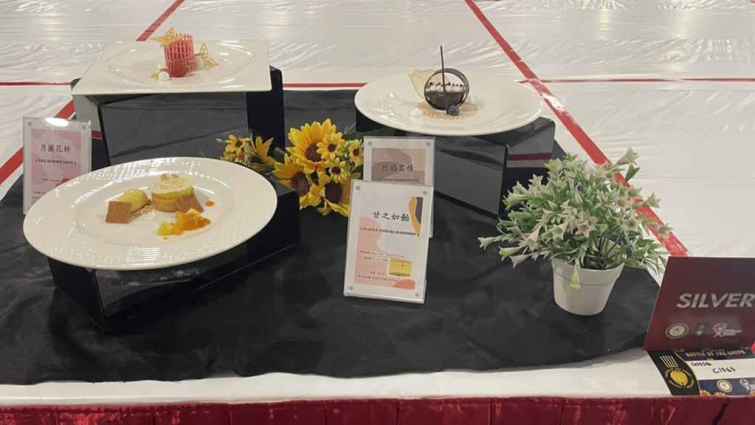 ▲大葉大學烘焙飲調學程曹斐嬿同學作品。（大葉大學提供）