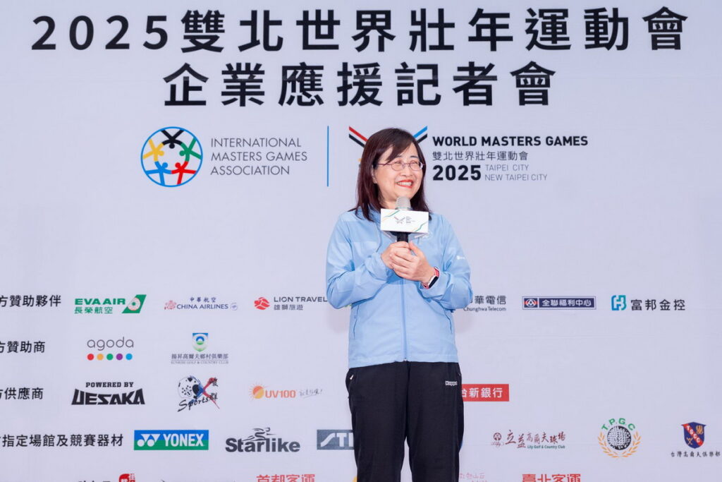 臺北市林奕華副市長表示,感謝已加入應援的企業夥伴,同時也號召更多的企業參與