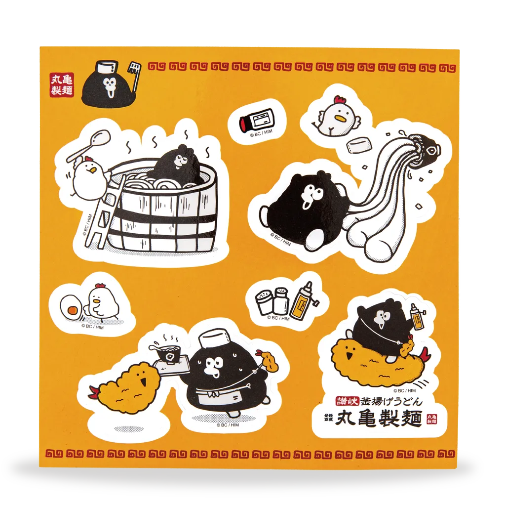 奧樂雞丸亀樂園貼紙
