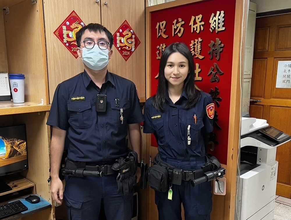順手牽羊涉竊 女警眼尖逮6旬男一查是通緝犯 234 cnews204240812a04
