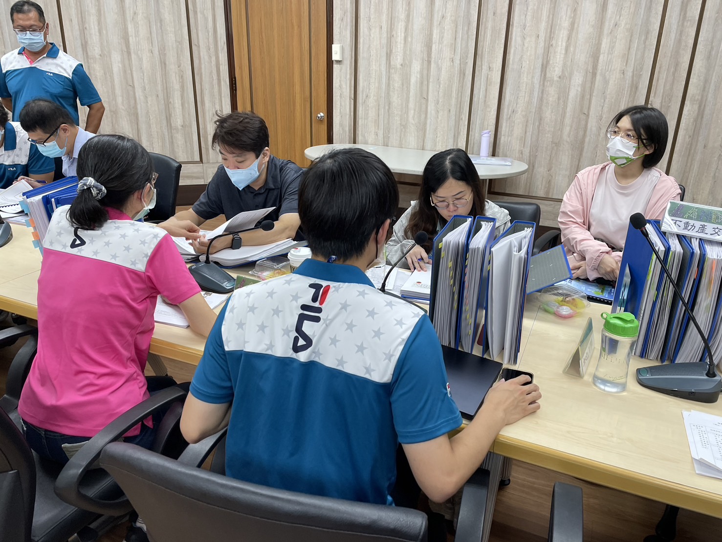 ▲內政部蒞臨彰化縣進行地政業務督導考評，彰化縣政府地政團隊表現獲肯定。（記者張溎壕攝）