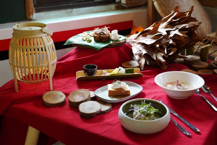瓦祿部落推出「賽夏餐桌饗宴」。 圖:參山國家風景區管理處/來源