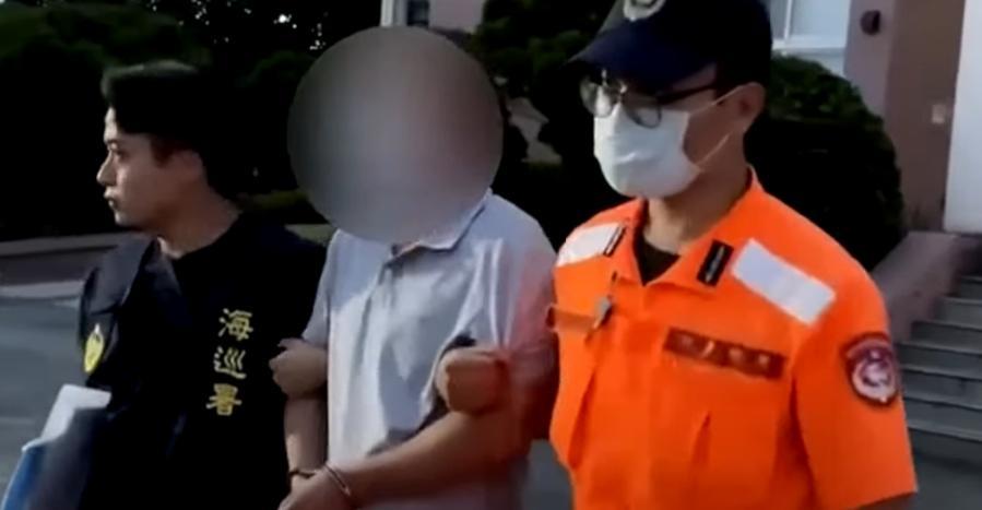 中國籍阮姓男子駕快艇從中國一路開入淡水河,被依偷渡罪起訴。翻攝畫面