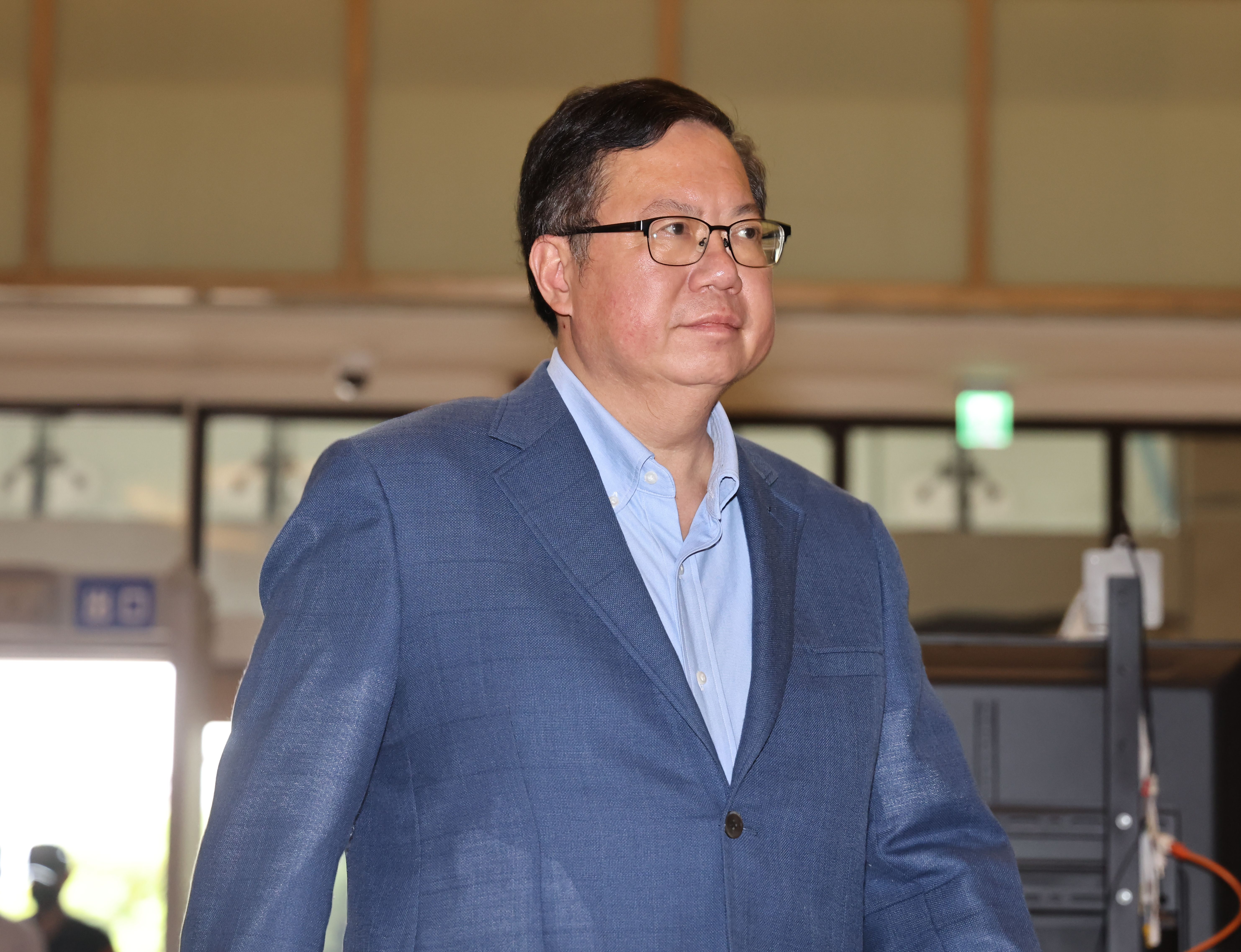 鄭文燦自7月11日遭羈押於桃園看守所,至今已逾一個月。資料照片/林啟弘攝