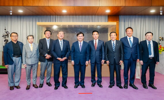款宴日議員石破茂訪團 林佳龍:台日攜手應對台海安全