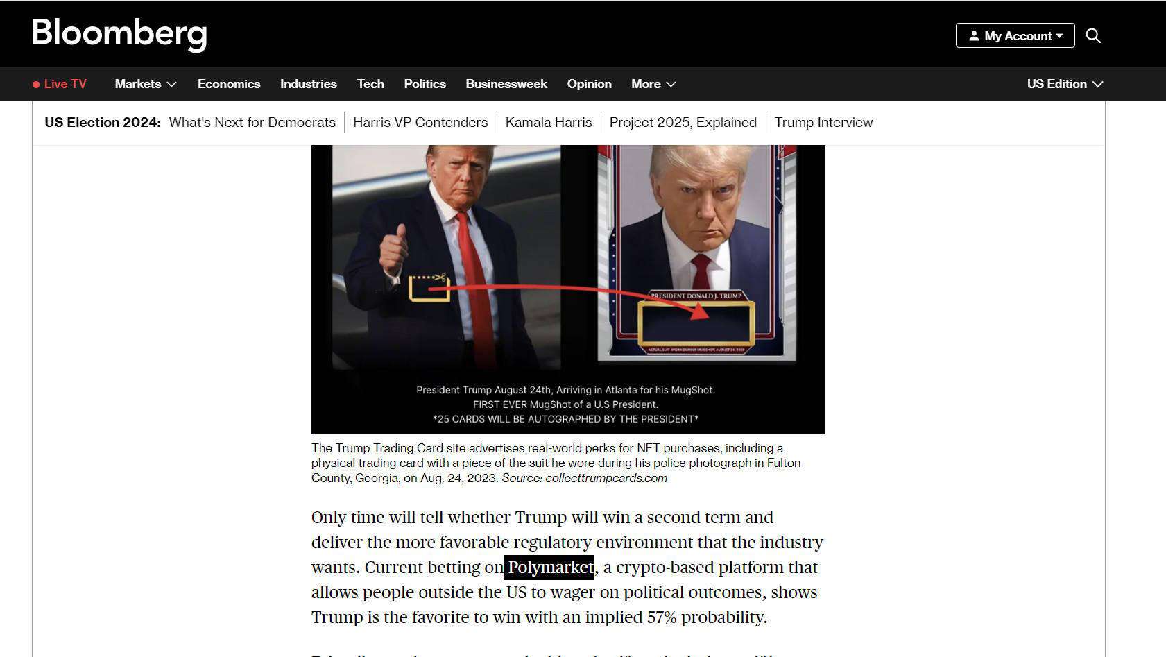 美國大選總投注額破6 億美元，Polymarket 會是演算法的「解藥」嗎？