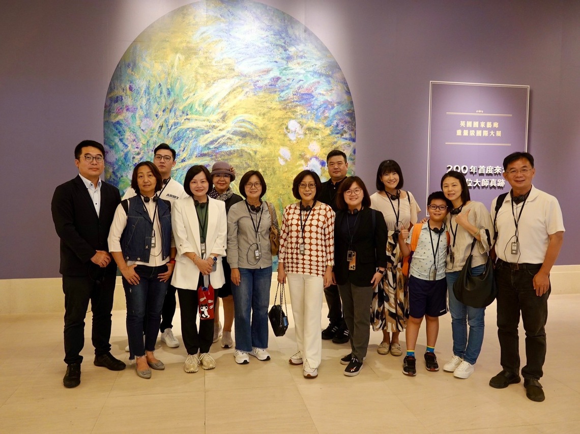 漾新聞|議長康裕成率議員參觀奇美博物館英珍藏展 期以藝術提升城市美學涵養