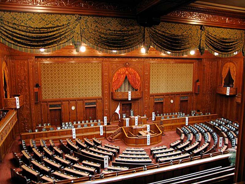 日本眾議院。示意圖/擷取自網路