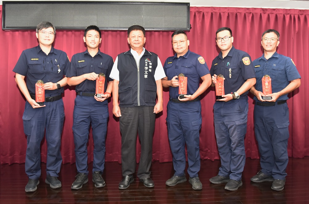 ▲圖說:中市警察局113年第2季失蹤人口協尋績優員警出列 (圖/台中市政府 提供)