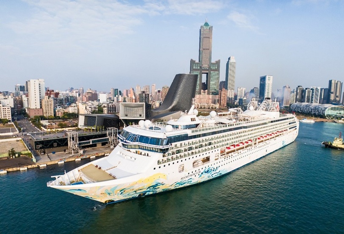 名勝世界壹號8月高雄母港啟航 首靠高雄港旅運中心