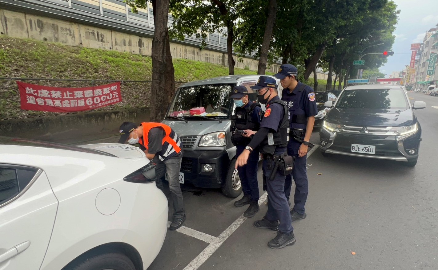 高雄區監理所「天眼」成功查獲偽造車牌 千萬不要以身試法