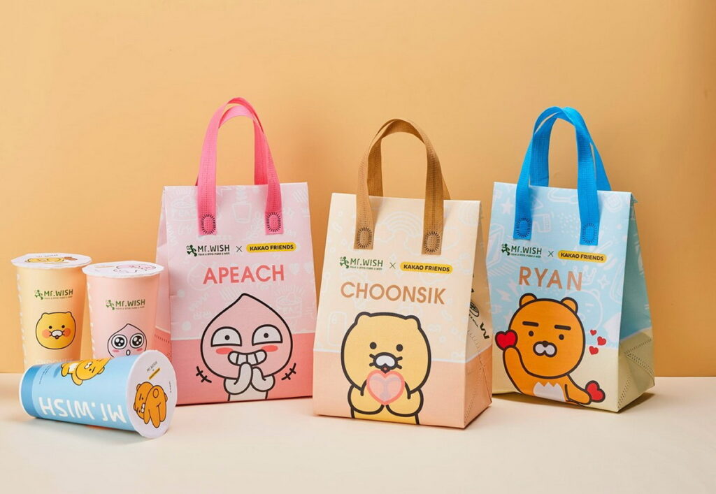 Mr.Wish-Kakao Friends限定加購價周邊-輕巧保冷袋(3款)- 8/15開賣