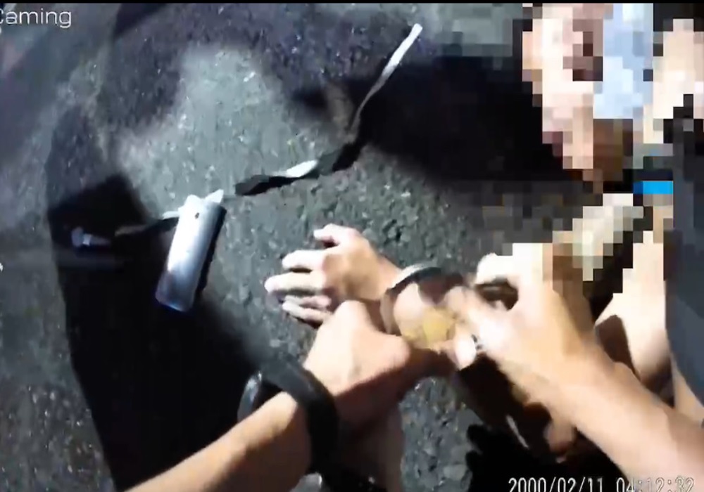通緝犯拒捕襲警 萬華警辣椒水伺候就逮 216 248240815a01