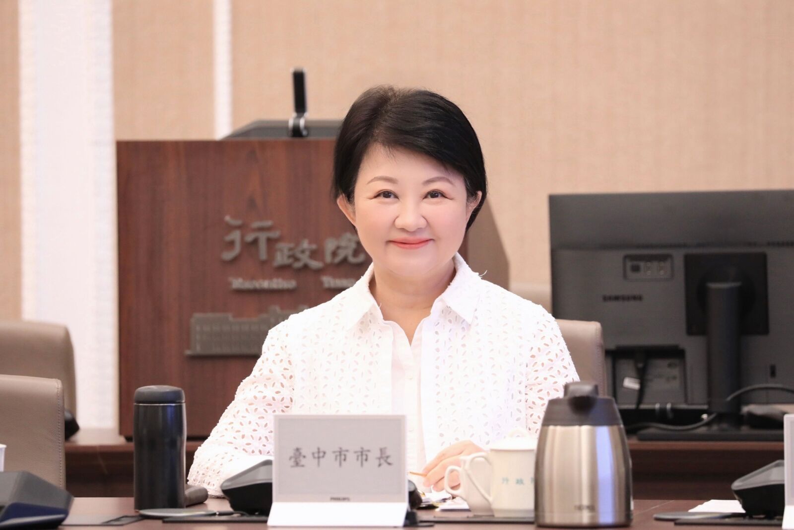 台中成立捷運工程局獲中央支持 盧秀燕北上親自向卓榮泰致謝 208 台中成立捷運工程局獲中央支持 盧秀燕北上親自向卓榮泰致謝 207