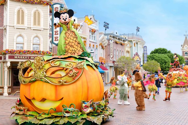 香港迪士尼樂園米奇 Halloween 玩轉大街派對。 圖:香港旅遊發展局/提供
