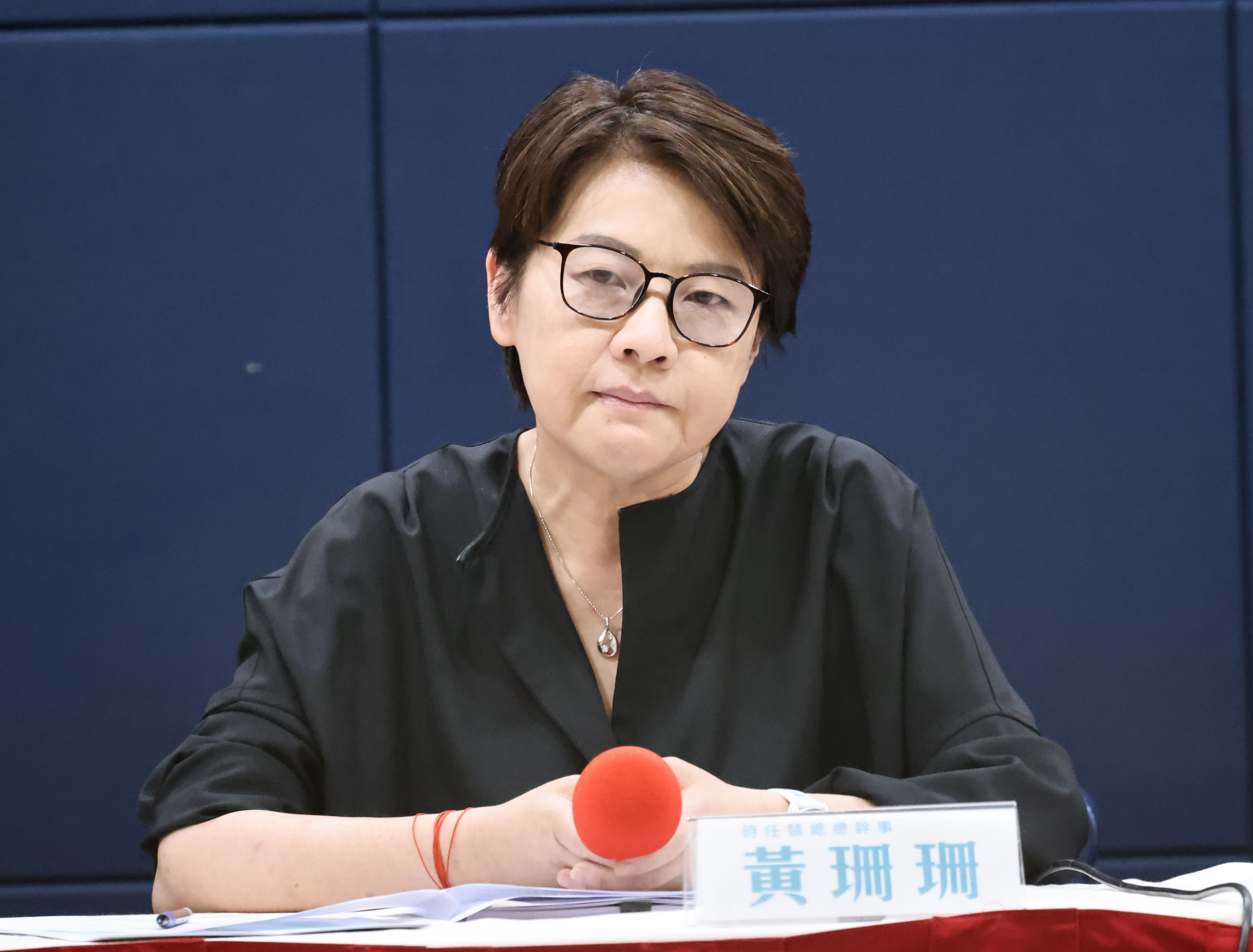 民眾黨中評會16日開會討論黃珊珊(圖)、李文宗及端木正的懲處,但無結論。資料照片/林啟弘攝