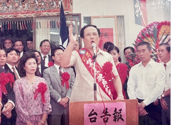 ▲高雄縣紅派的知名政壇人物陳義秋病逝（記者李堂安翻攝）