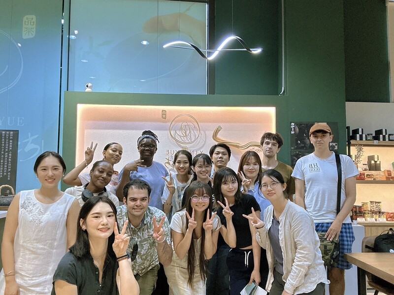 外籍學生茶香之旅:探索中西茶文化差異,感受心玥坊獨特魅力