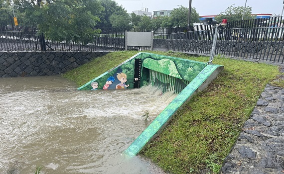 新莊中港大排、中和壽德滯洪池迎戰強降雨奏效 降低積淹水風險