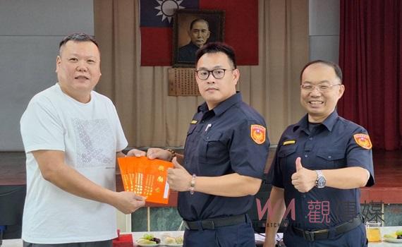北港警方偵破毒品詐欺案　警友會頒獎金紅包激勵士氣