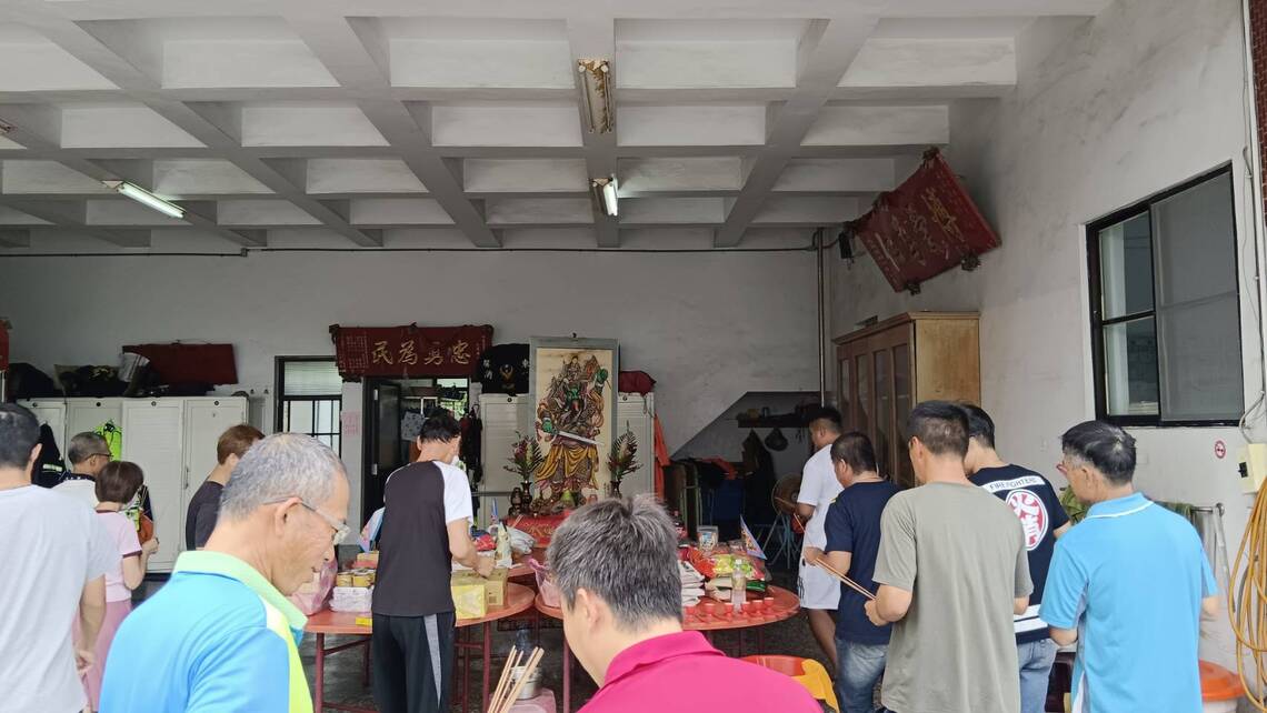 屏東縣林邊消防分隊呼籲普渡祭拜注意用火安全