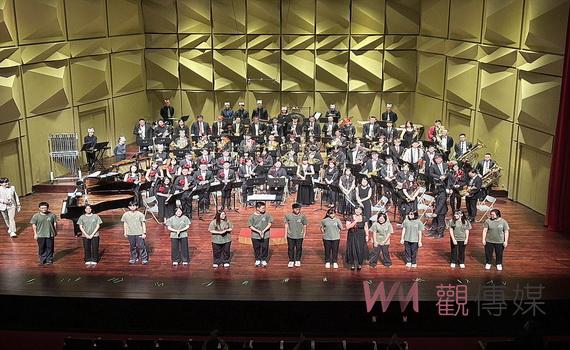 員林高中校友管樂團音樂會 畢業後走過二十年樂來越愛你
