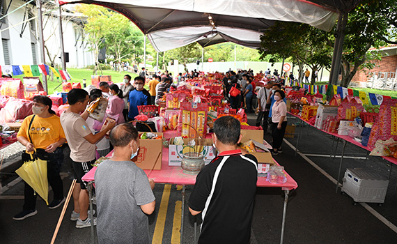 員山福園秋祭祈福 三期納骨樓今年10月開放