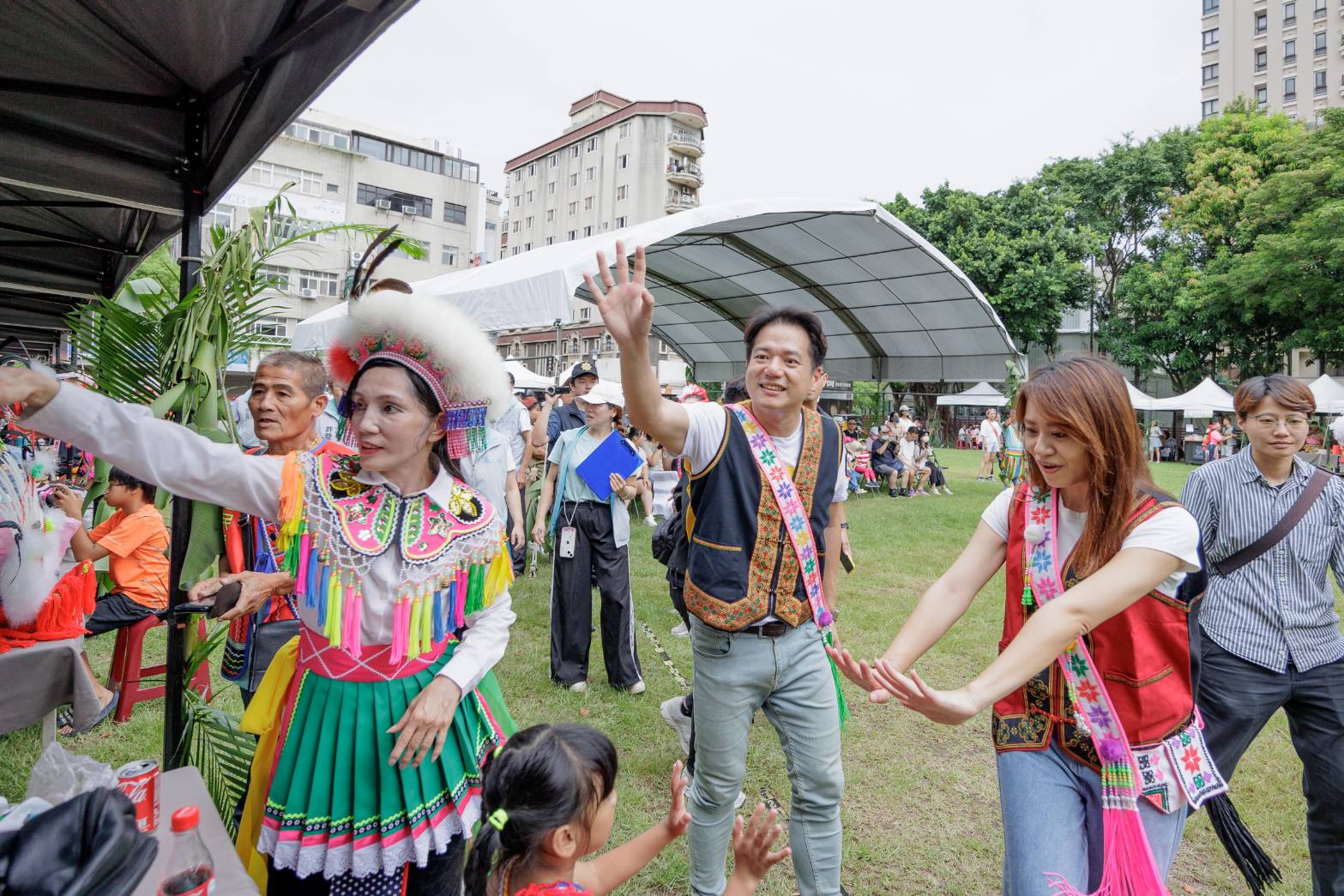 原住民族聯合祭典展現多元文化獨特魅力。（圖/記者黃溎芬翻攝）
